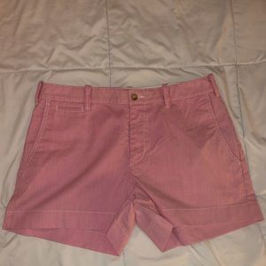 Polo by Ralph Lauren Pink/White Striped Shorts